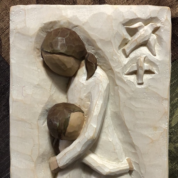 🎭Unique Willow Tree Wall Art “Mother and Daughter”. - Picture 2 of 6